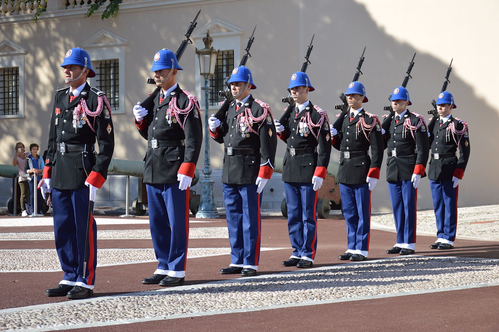 Nikon D3200 sample photo. Guard, changing of the photography