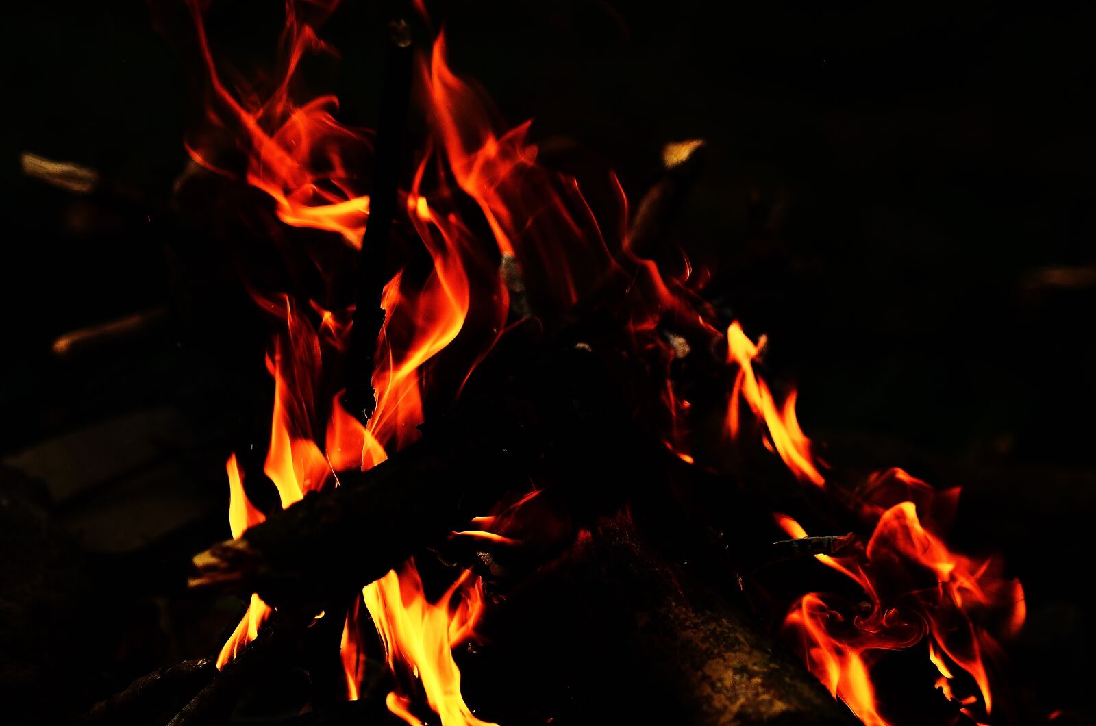 Nikon D5100 sample photo. Fire, heat, flames photography