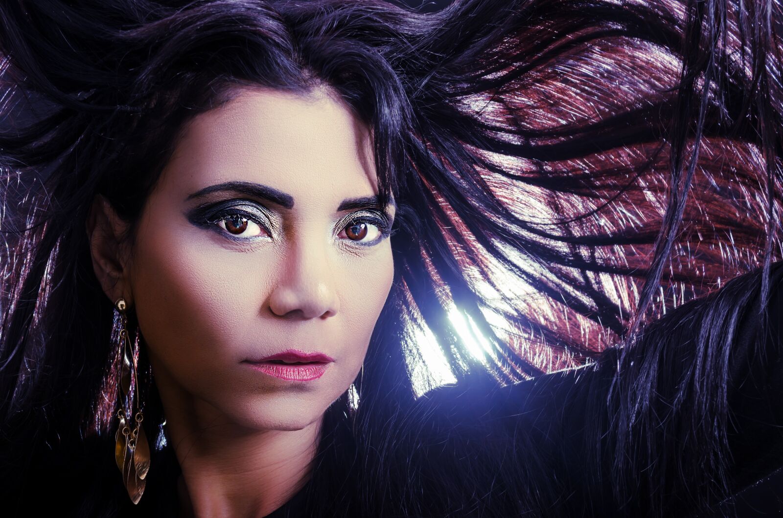 Nikon D5100 sample photo. Beauty, hair, makeup photography
