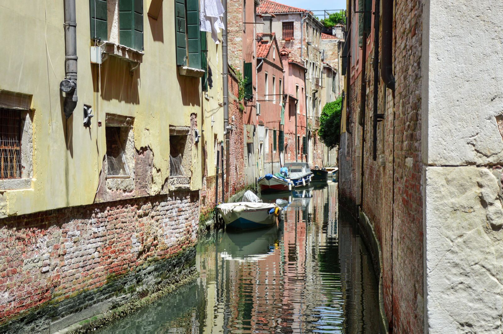 Nikon D3200 sample photo. Venice, channel, boats photography