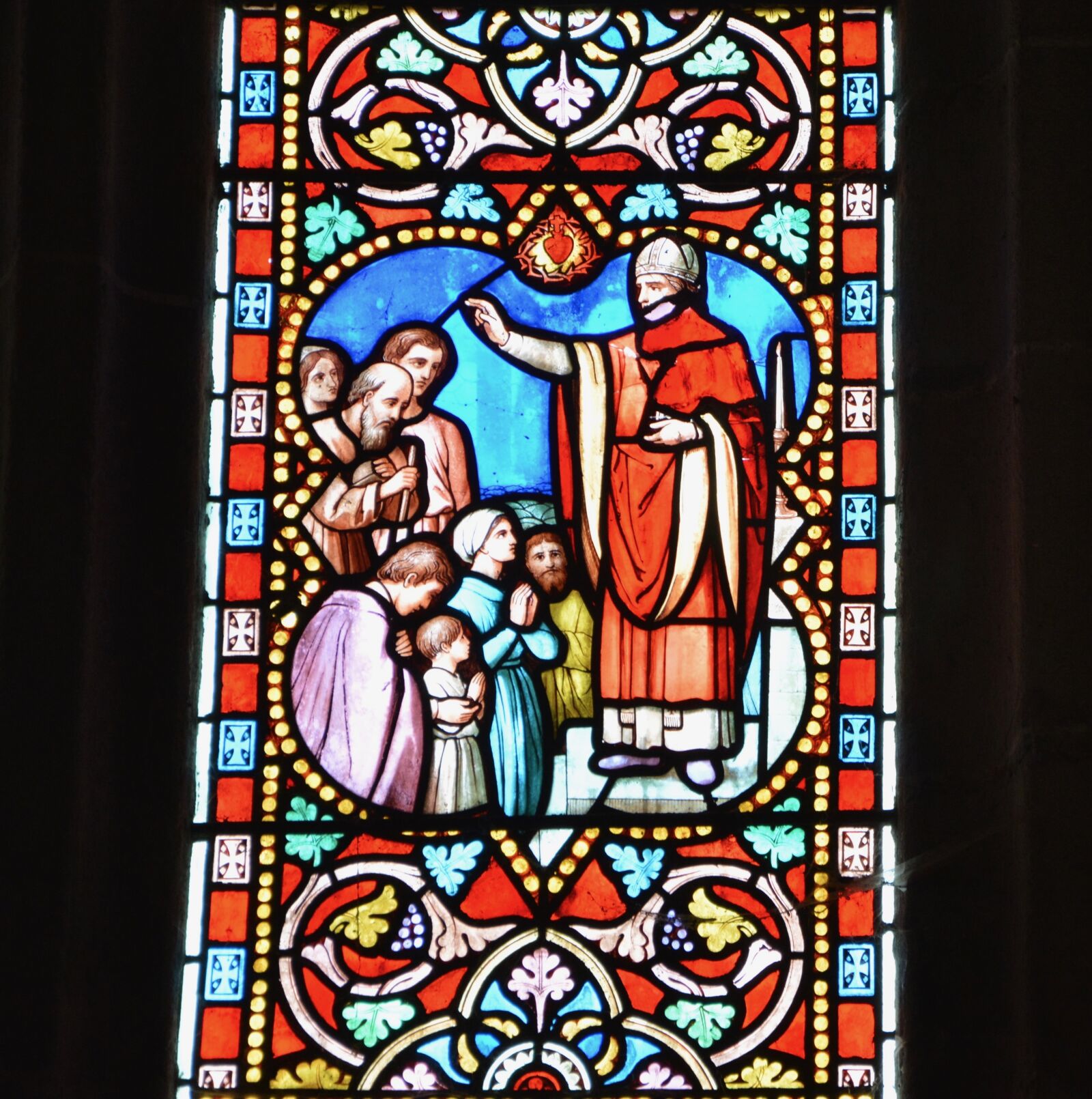 Nikon D5200 sample photo. Stained glass, composition of photography