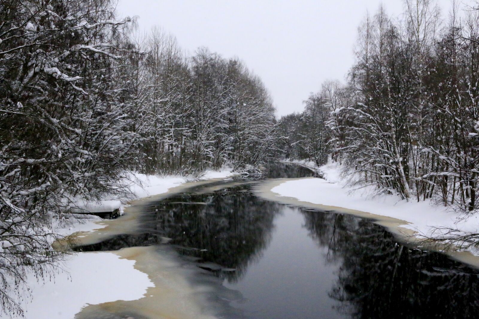Canon EOS 70D sample photo. Landscape, winter, frozen photography