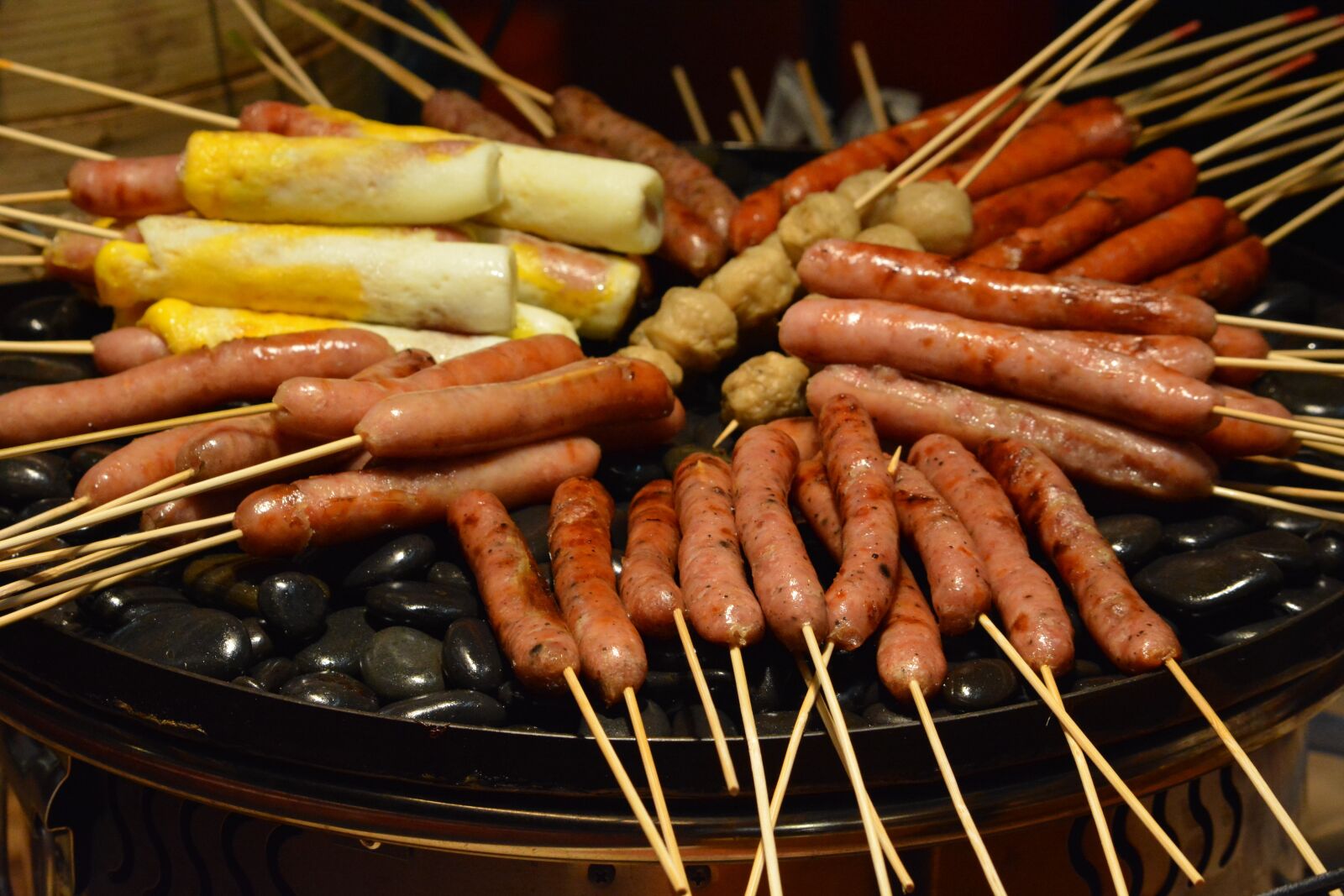 Nikon D7100 sample photo. Sausage, local, malaysia photography