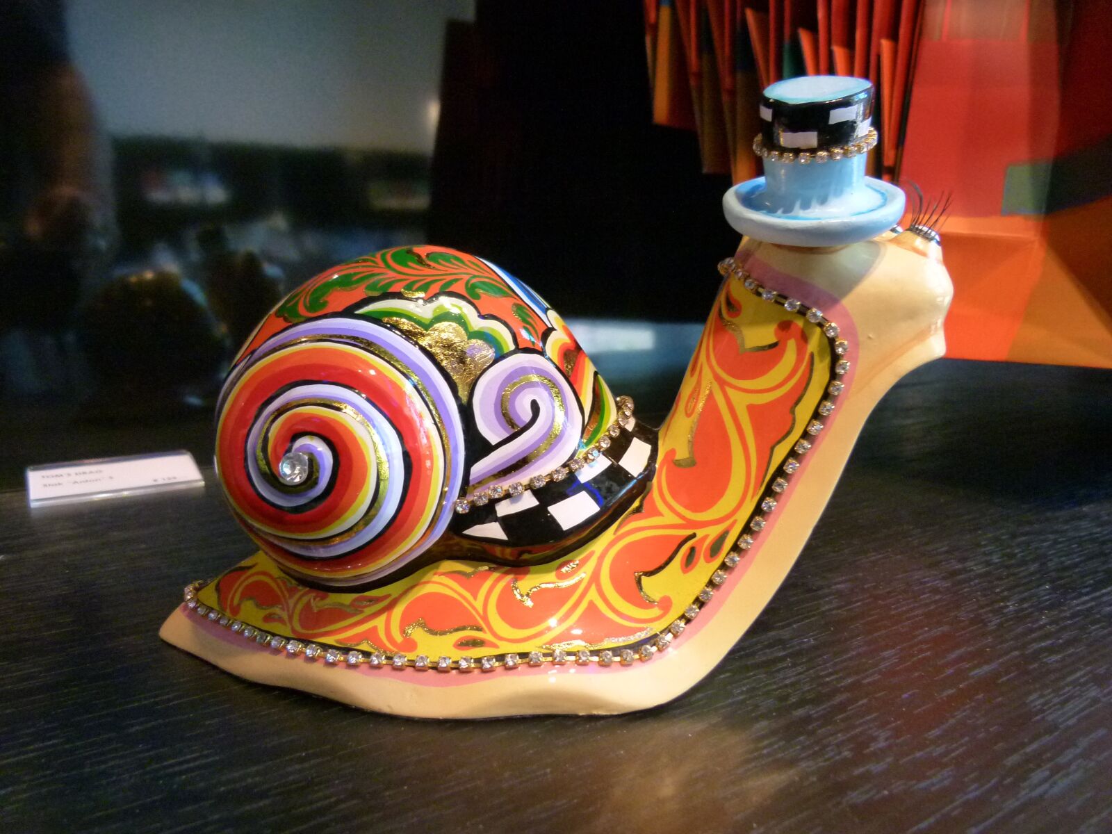 Panasonic Lumix DMC-FZ100 sample photo. Ceramic, snail, art photography