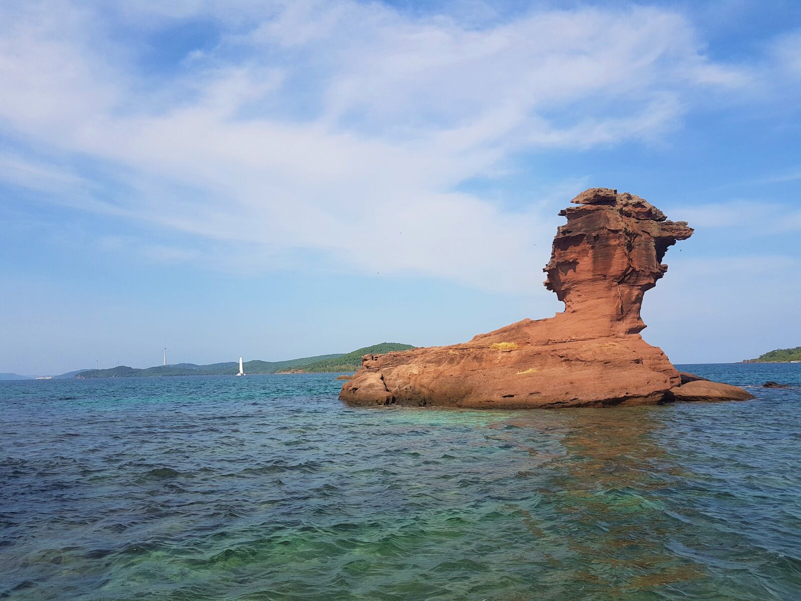 Samsung Galaxy S7 Edge sample photo. Island, landscape, sea photography