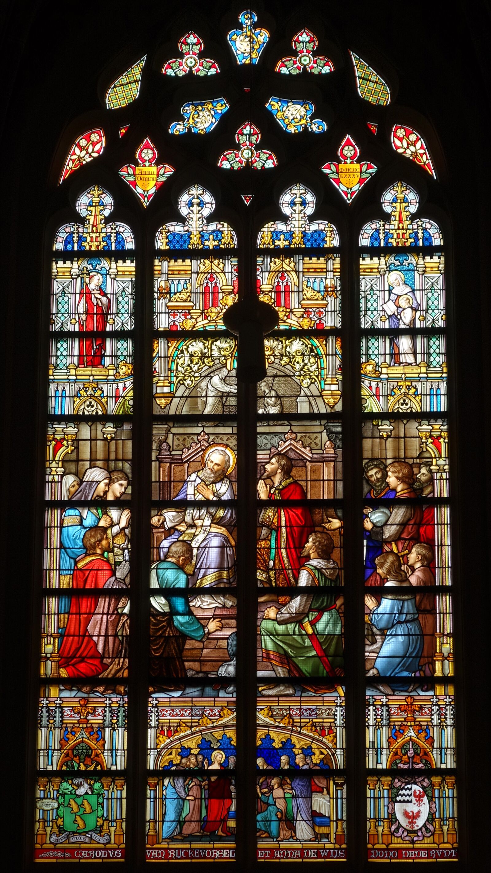 Sony Cyber-shot DSC-RX100 sample photo. Church window, stained glass photography