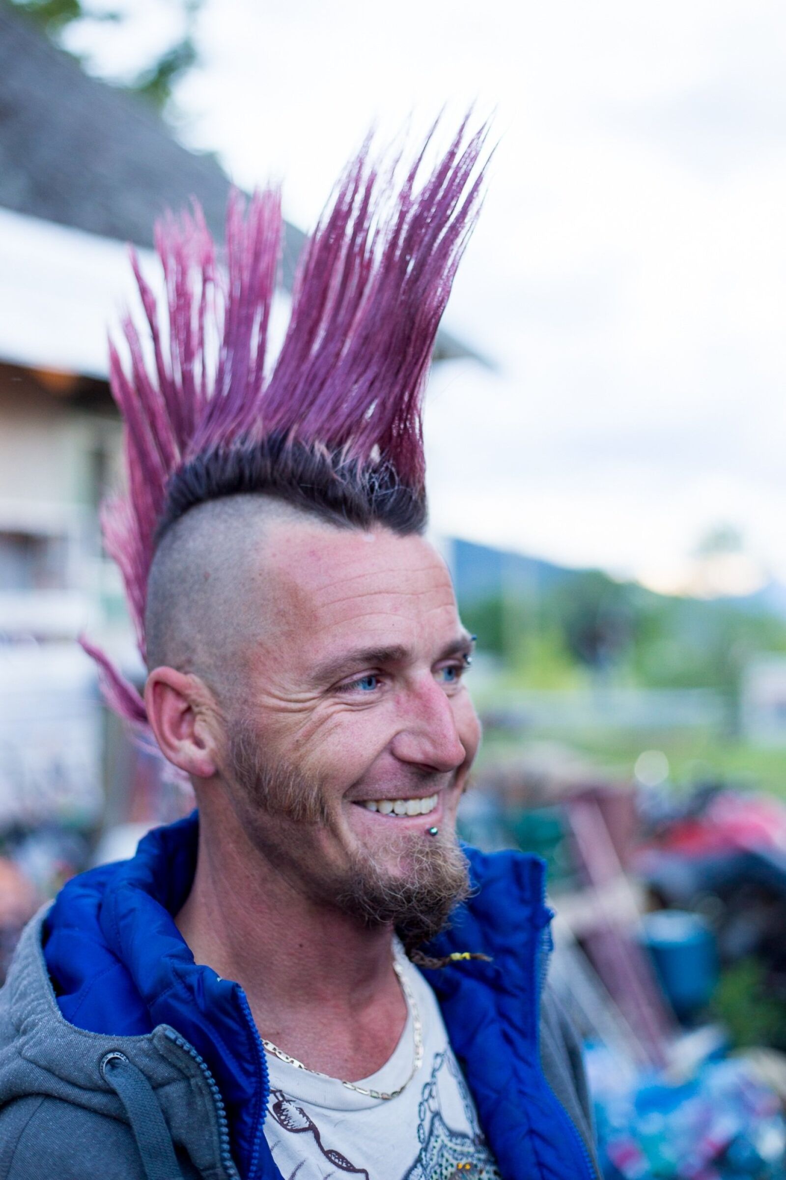 Canon EF 50mm F1.8 II sample photo. Iroquois, punk, mohawk photography