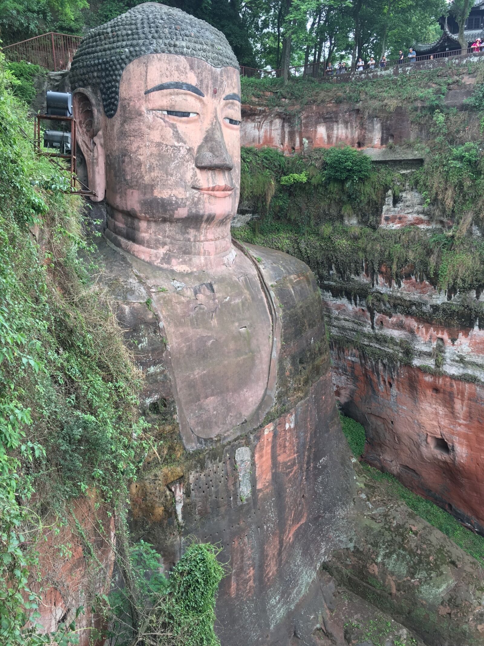 Apple iPhone 6s sample photo. Giant buddha, sichuan, china photography