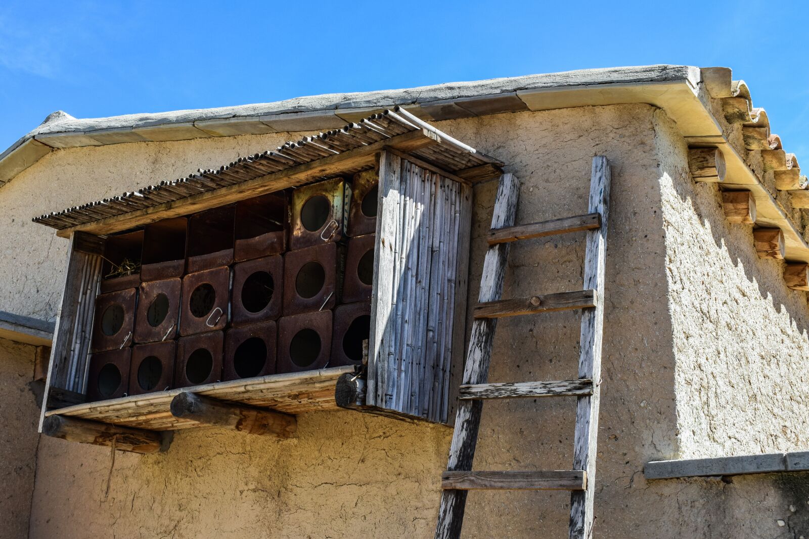 Nikon D3300 sample photo. Pigeon house, dove cot photography