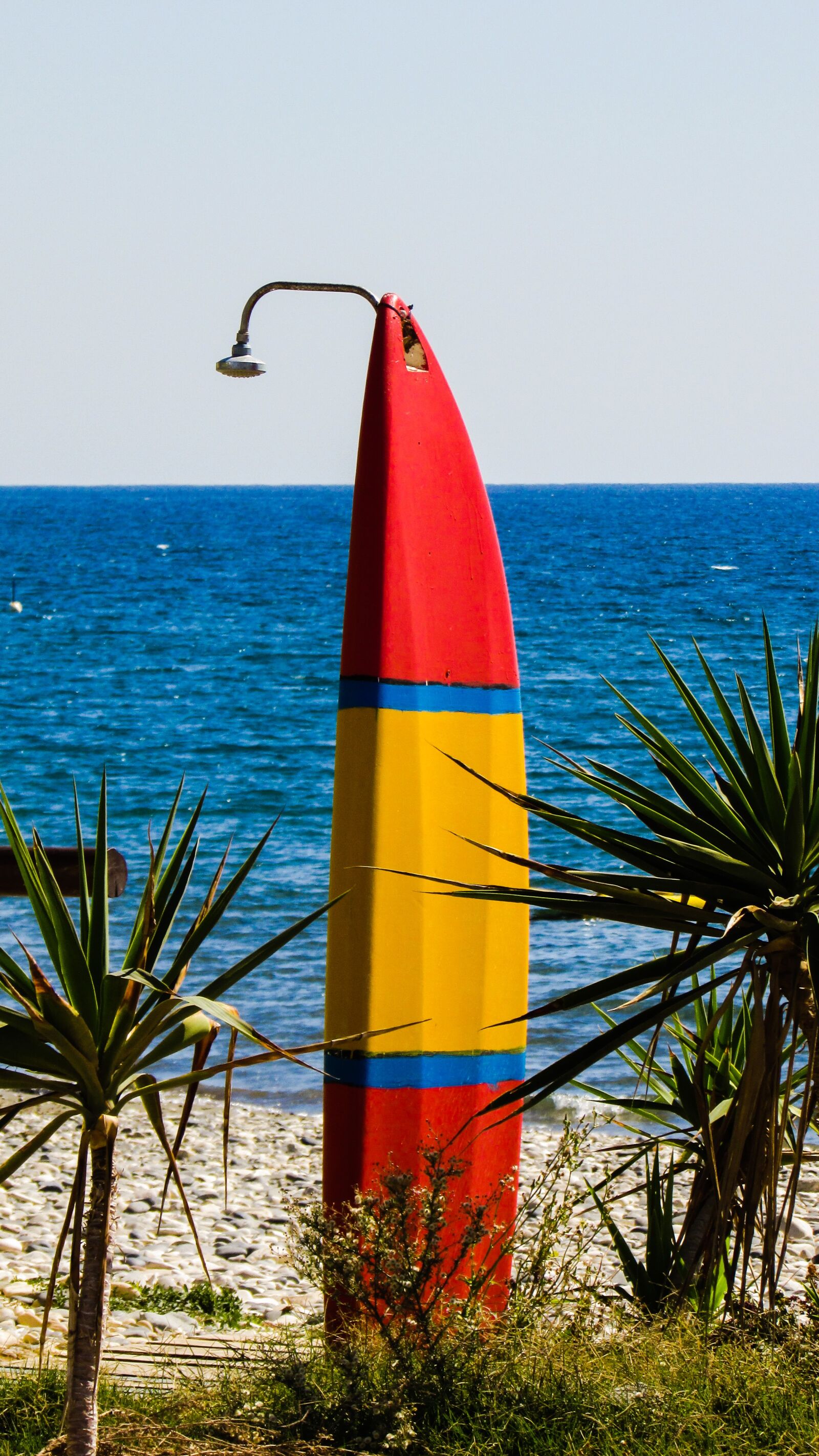 Canon PowerShot SX400 IS sample photo. Shower, surf club, beach photography