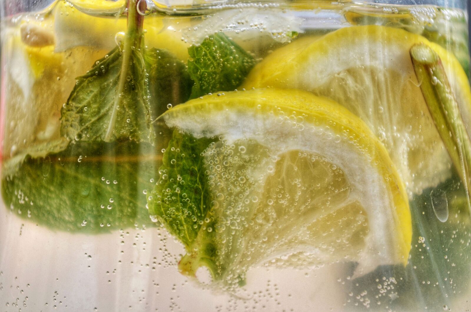 Nikon D5100 sample photo. Drink, water, mint photography