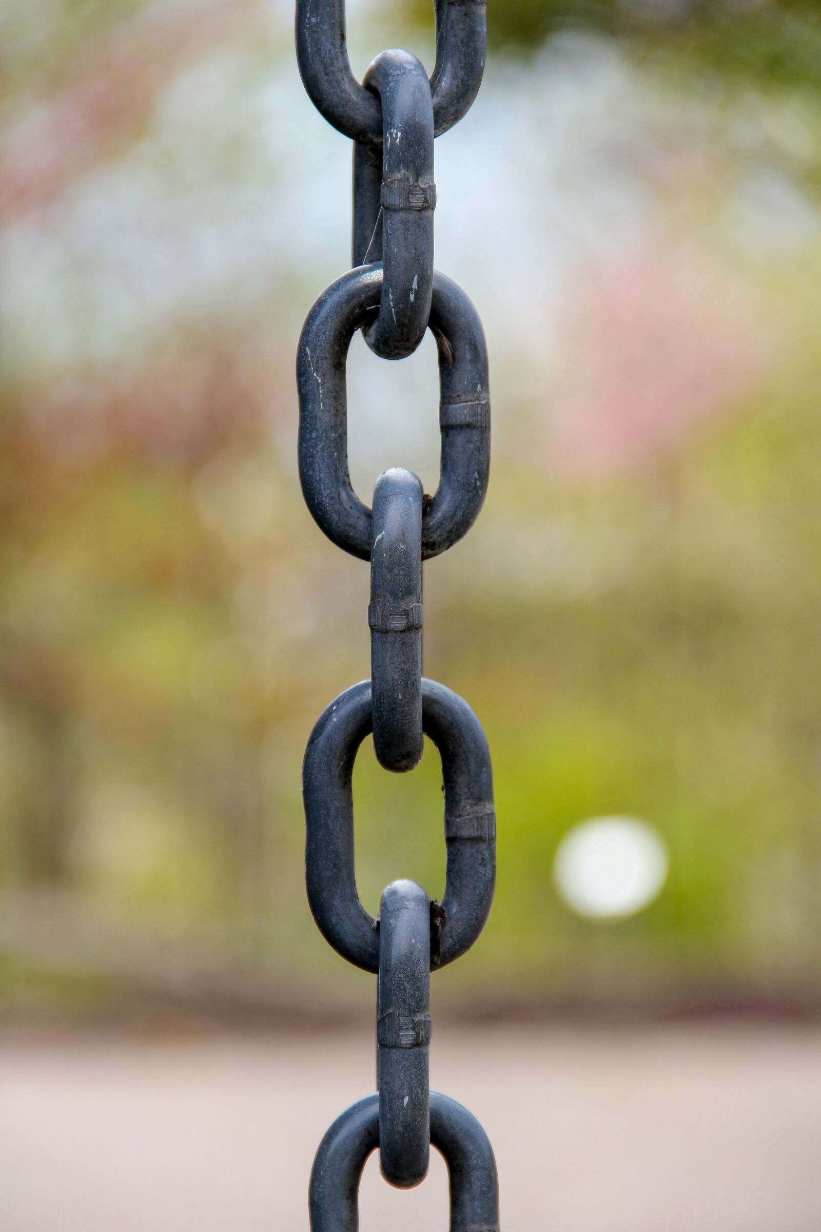 Canon EF-S 18-135mm F3.5-5.6 IS sample photo. Chain, anchored, connected photography