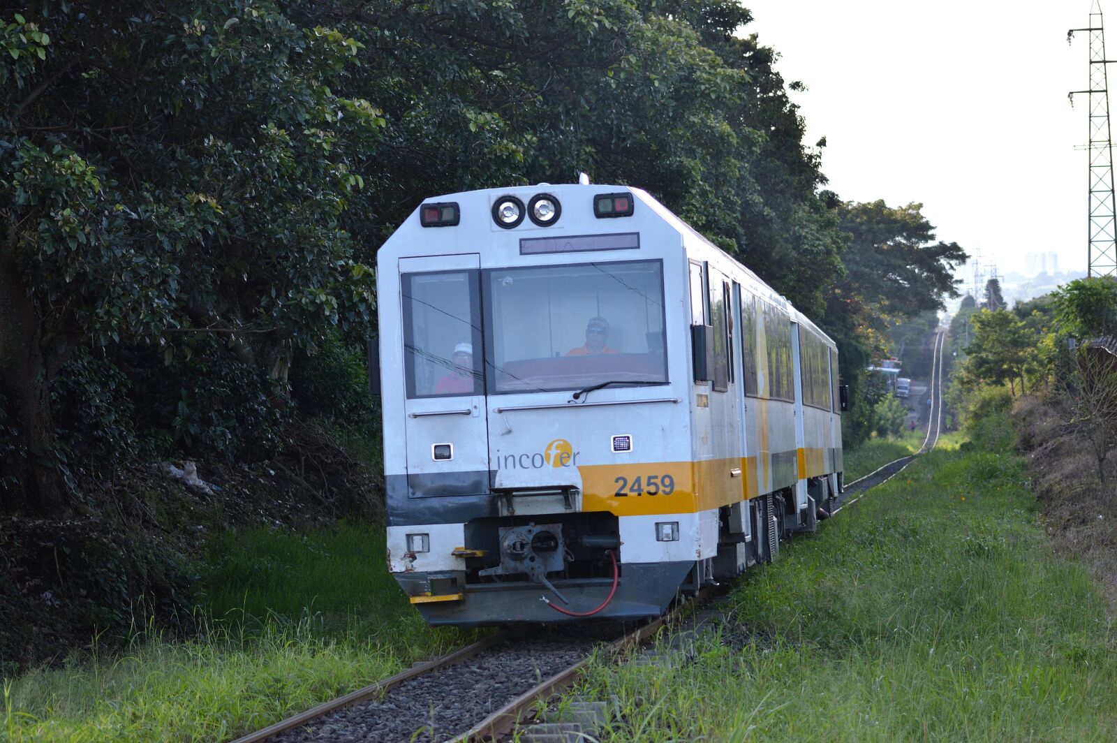 Nikon D3200 sample photo. Train, rail, railway photography