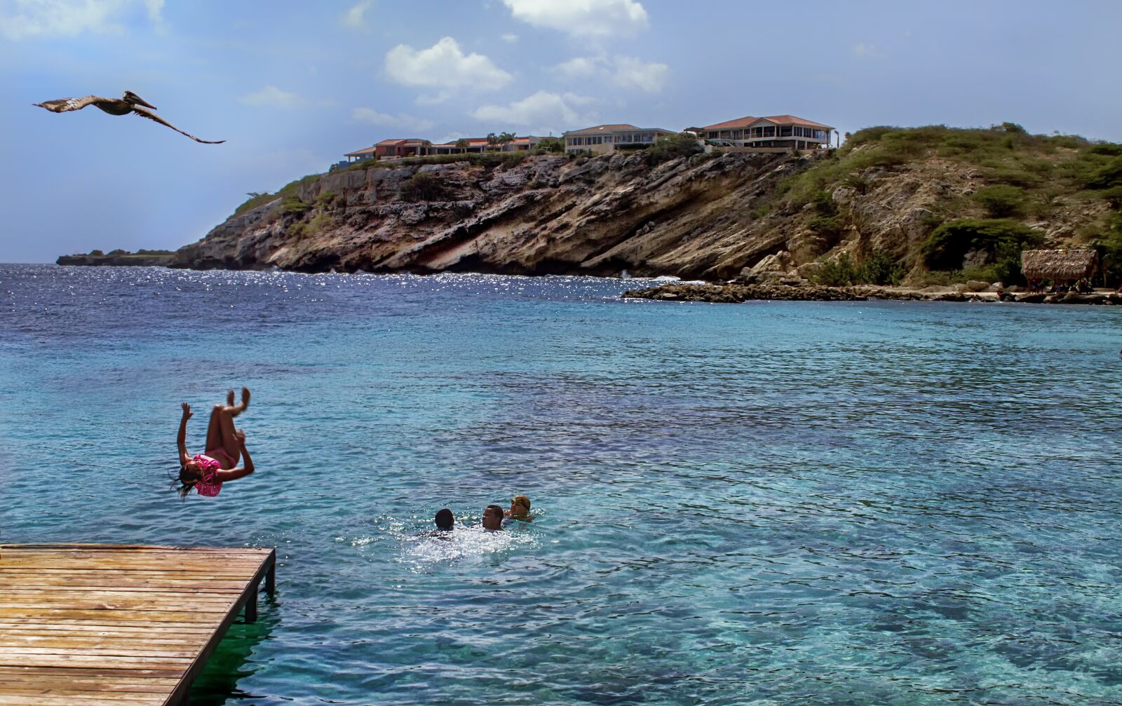 EF28-70mm f/2.8L USM sample photo. Bathing, diving, holiday photography