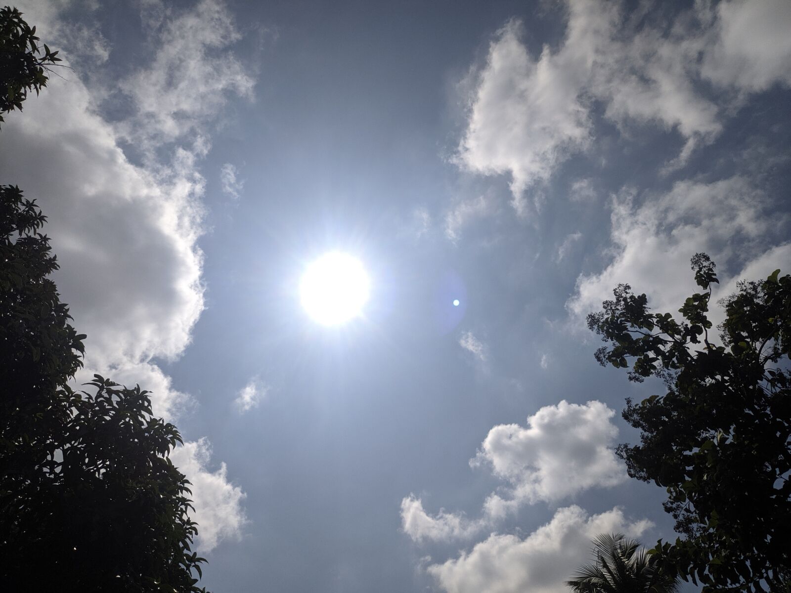 Xiaomi POCO F1 sample photo. Sky, cloud, sun photography