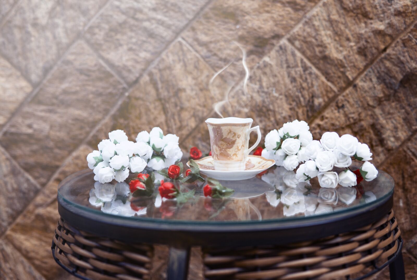 30mm F1.4 DC DN | Contemporary 016 sample photo. Coffee, tea, steam photography