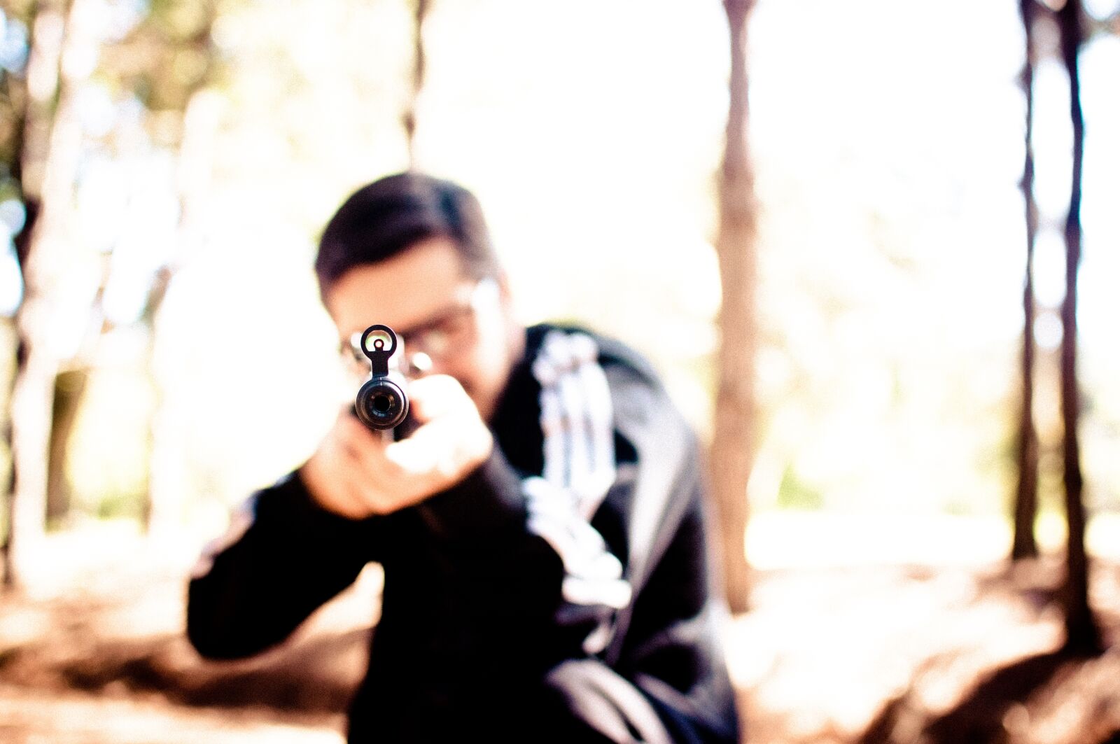 Nikon D90 sample photo. Pressure gun, carbine, rifle photography