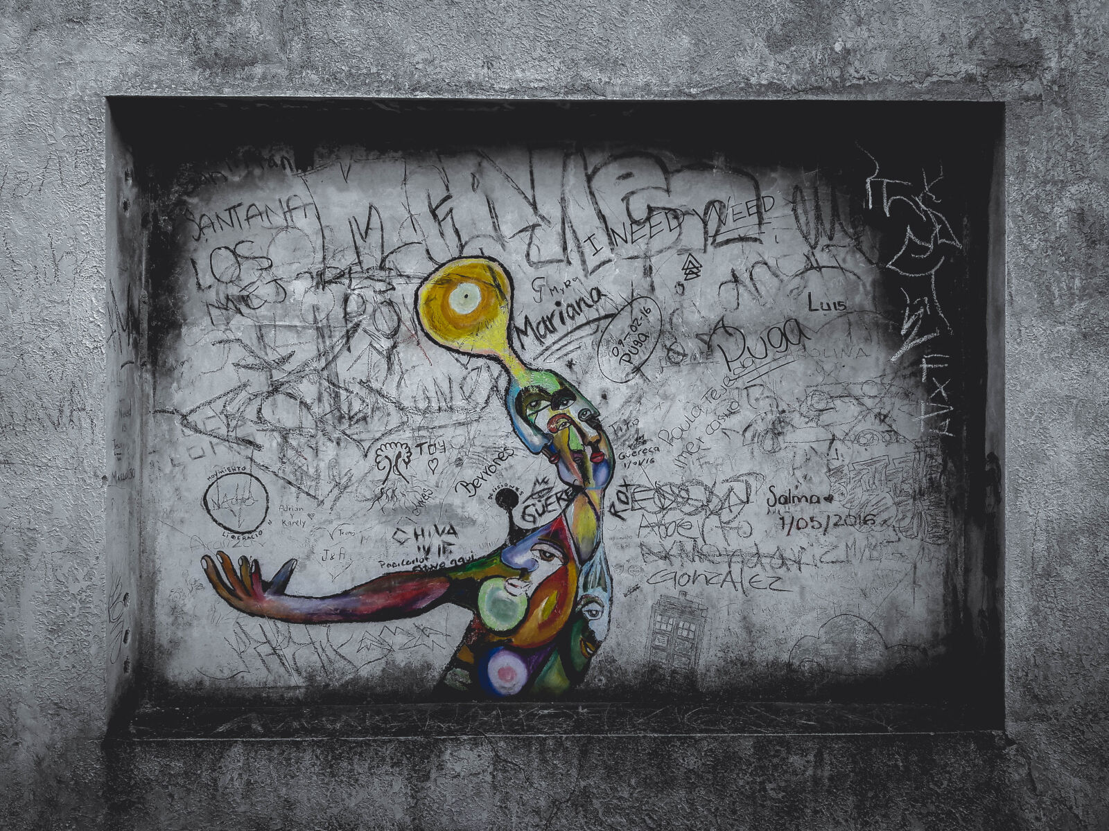 Samsung Galaxy A5(2016) sample photo. Arts, draw, graffiti, human photography