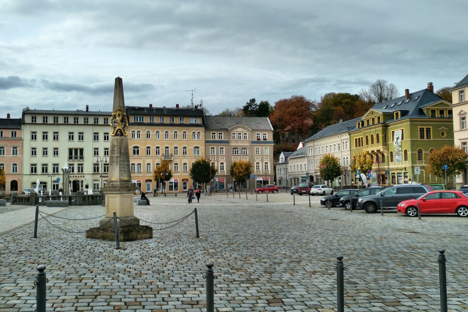 nubia Z11 MINI sample photo. Sebnitz, marketplace, post column photography
