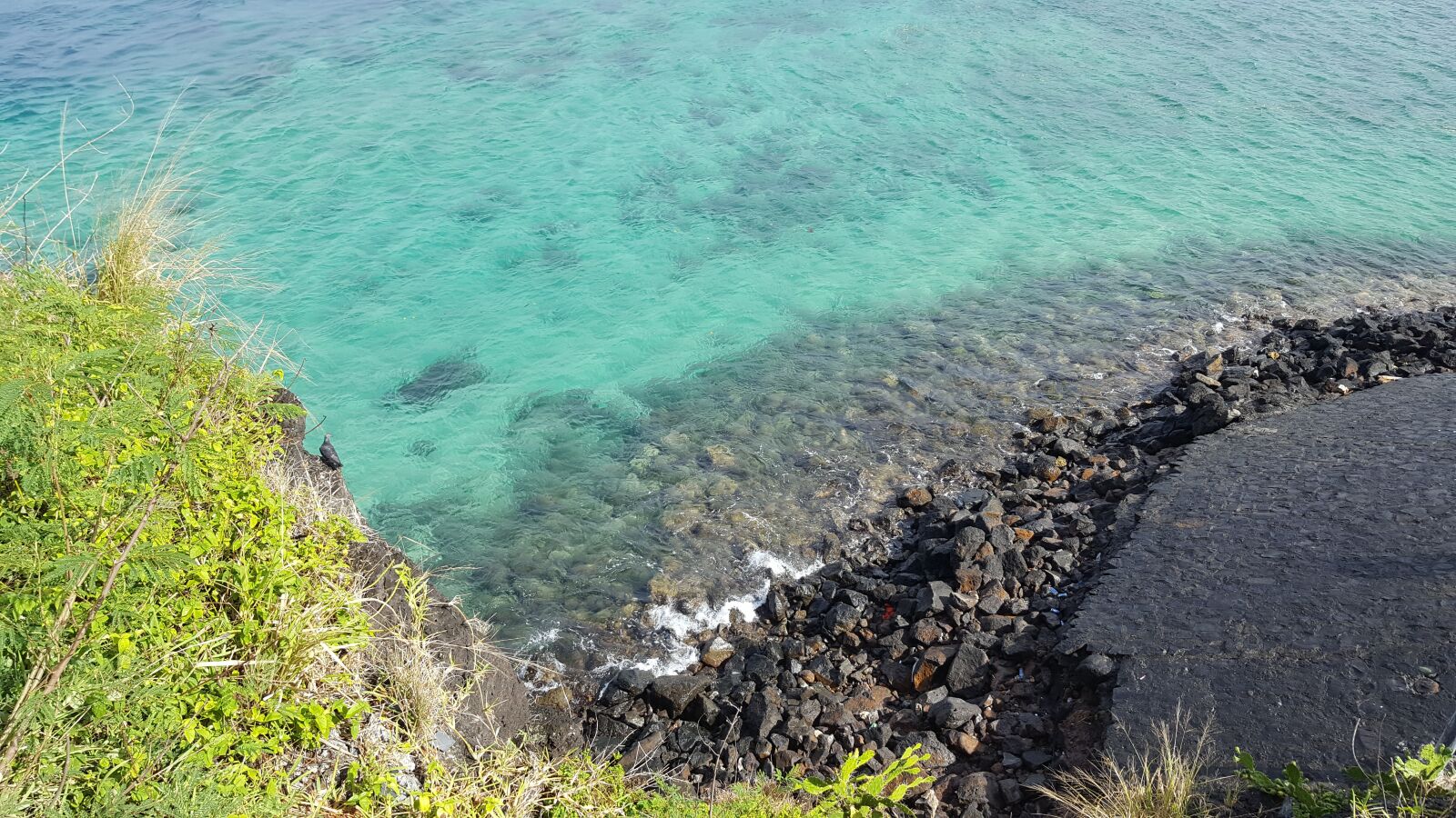 Samsung GALAXY S6 edge sample photo. Mauritius, water, color photography