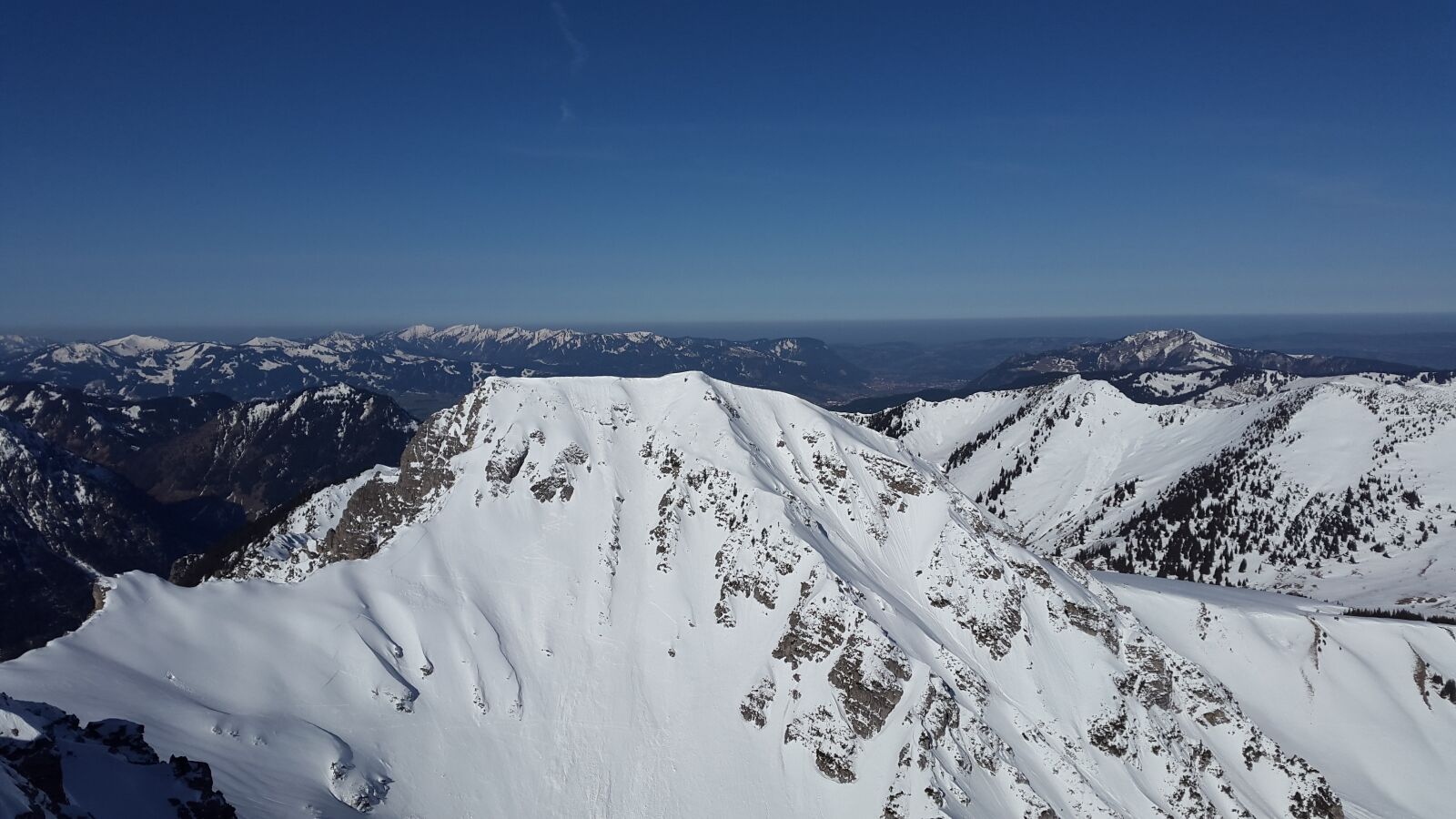 Samsung Galaxy Alpha sample photo. Bschiesser, tannheimer mountains, mountaineering photography