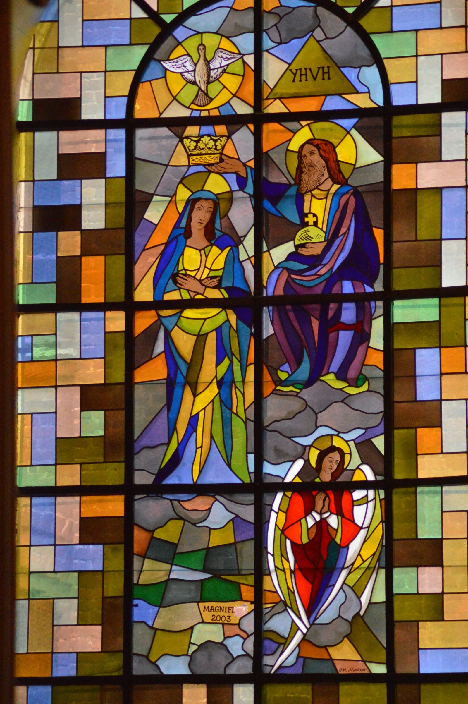 Nikon D3200 sample photo. Stained glass, window, church photography