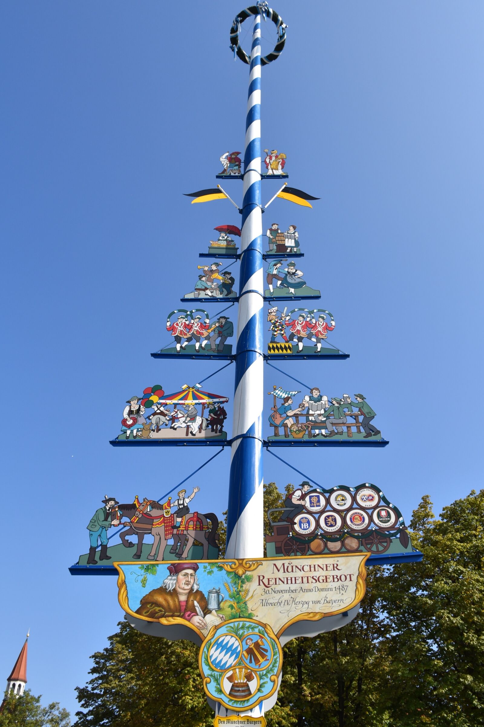 Nikon D5600 sample photo. Monument, munich, bavaria photography