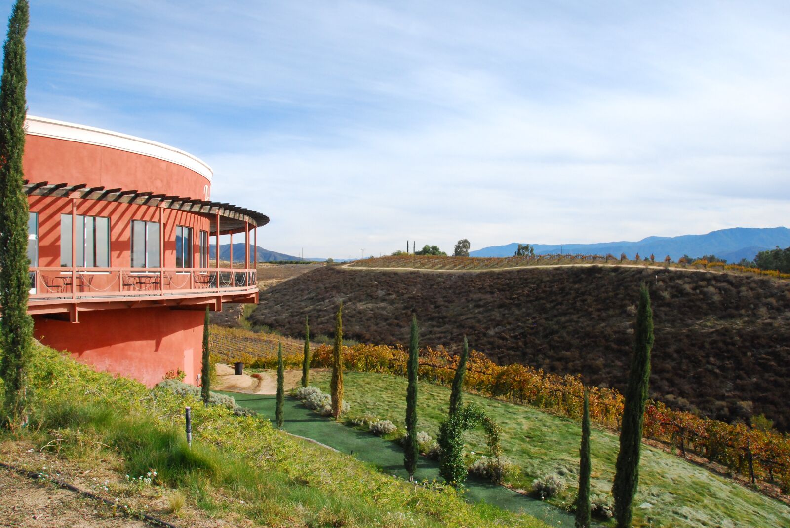 Nikon D60 sample photo. Temecula, vineyard, mountain photography