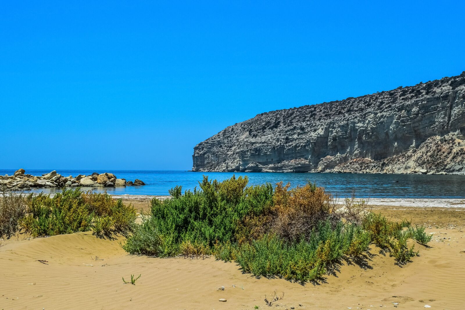 Nikon D3300 sample photo. Beach, cliffs, sea photography