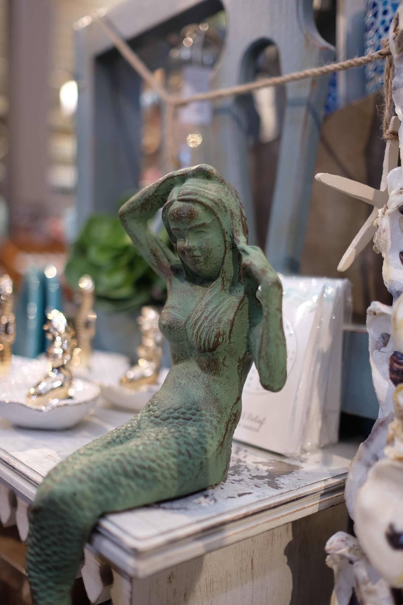 Fujifilm X-E2 sample photo. Mermaid, figurine, doll photography