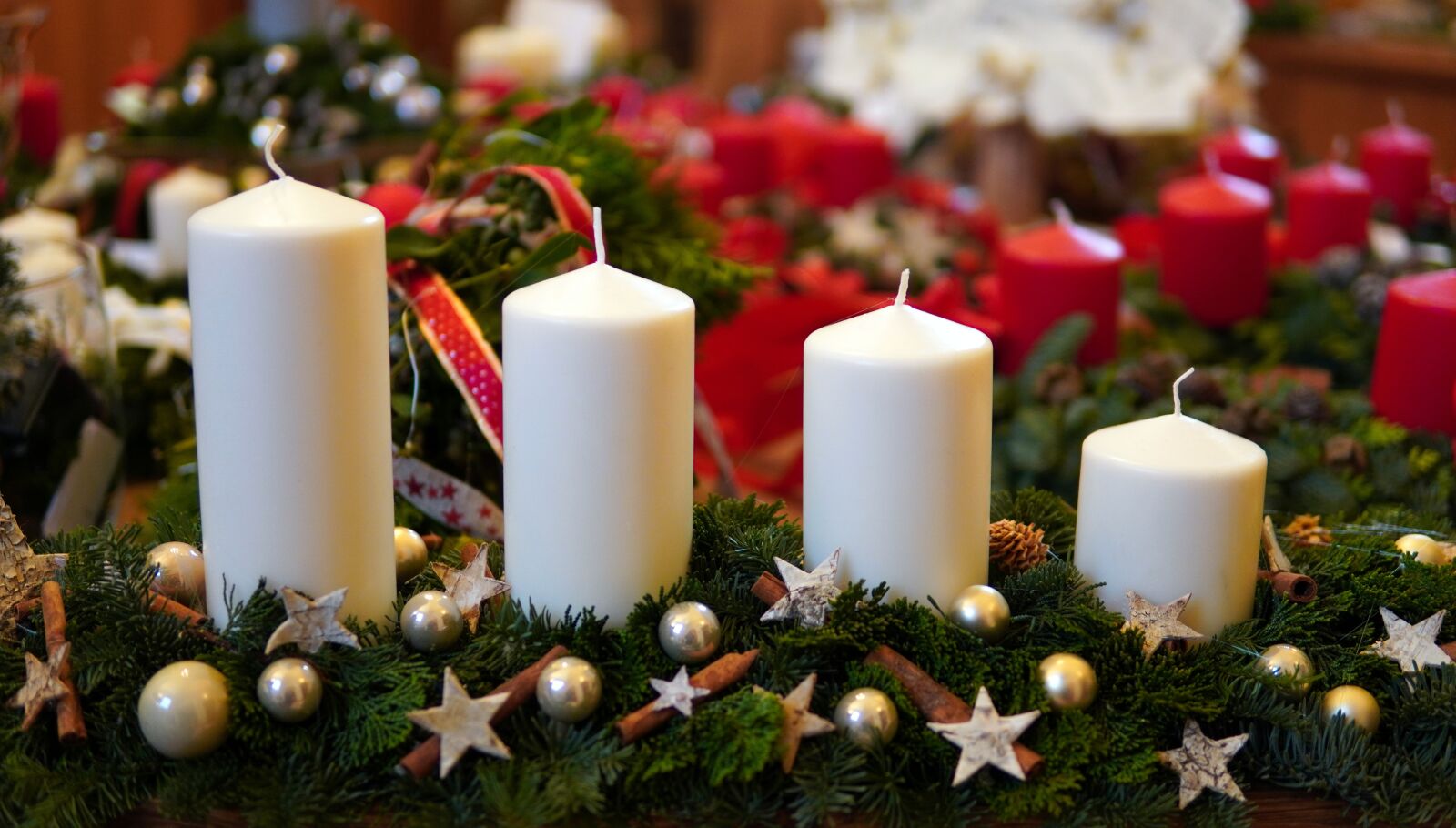 30mm F1.4 DC DN | Contemporary 016 sample photo. Advent, candles, candlelight photography