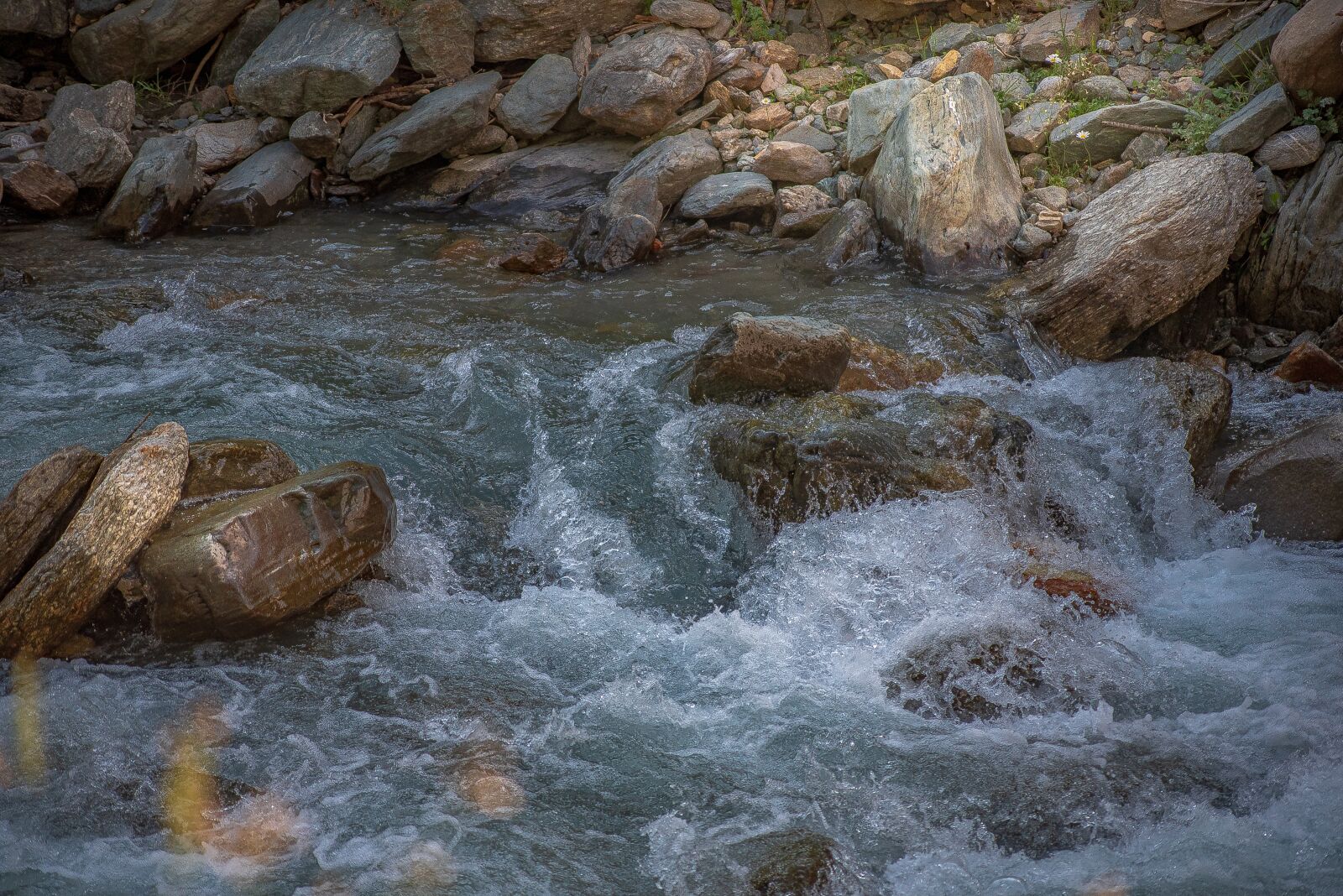Nikon D750 sample photo. Water, cogne, aosta photography