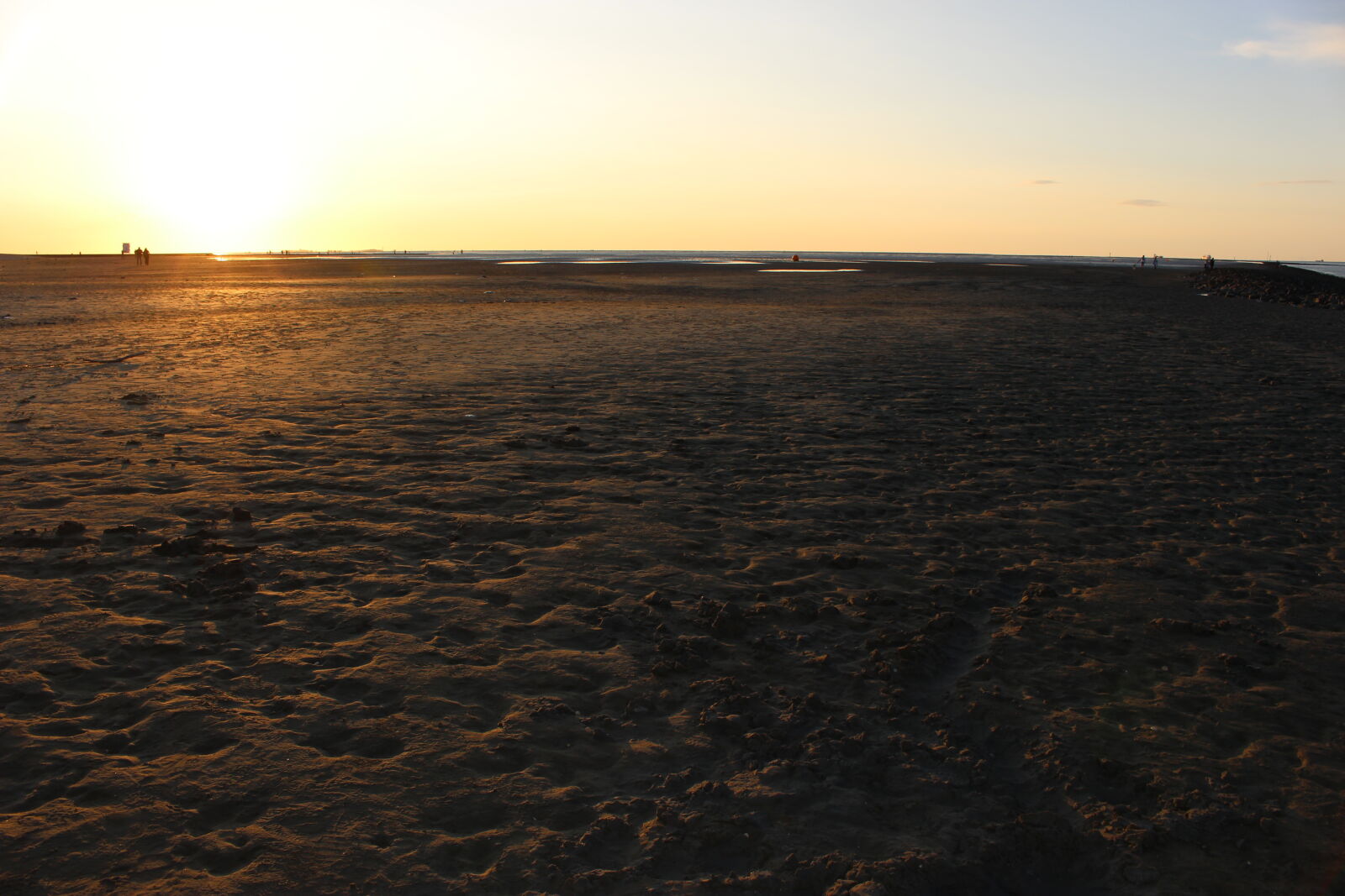 Canon EOS 100D (EOS Rebel SL1 / EOS Kiss X7) sample photo. Beach, blue, sky, clouds photography