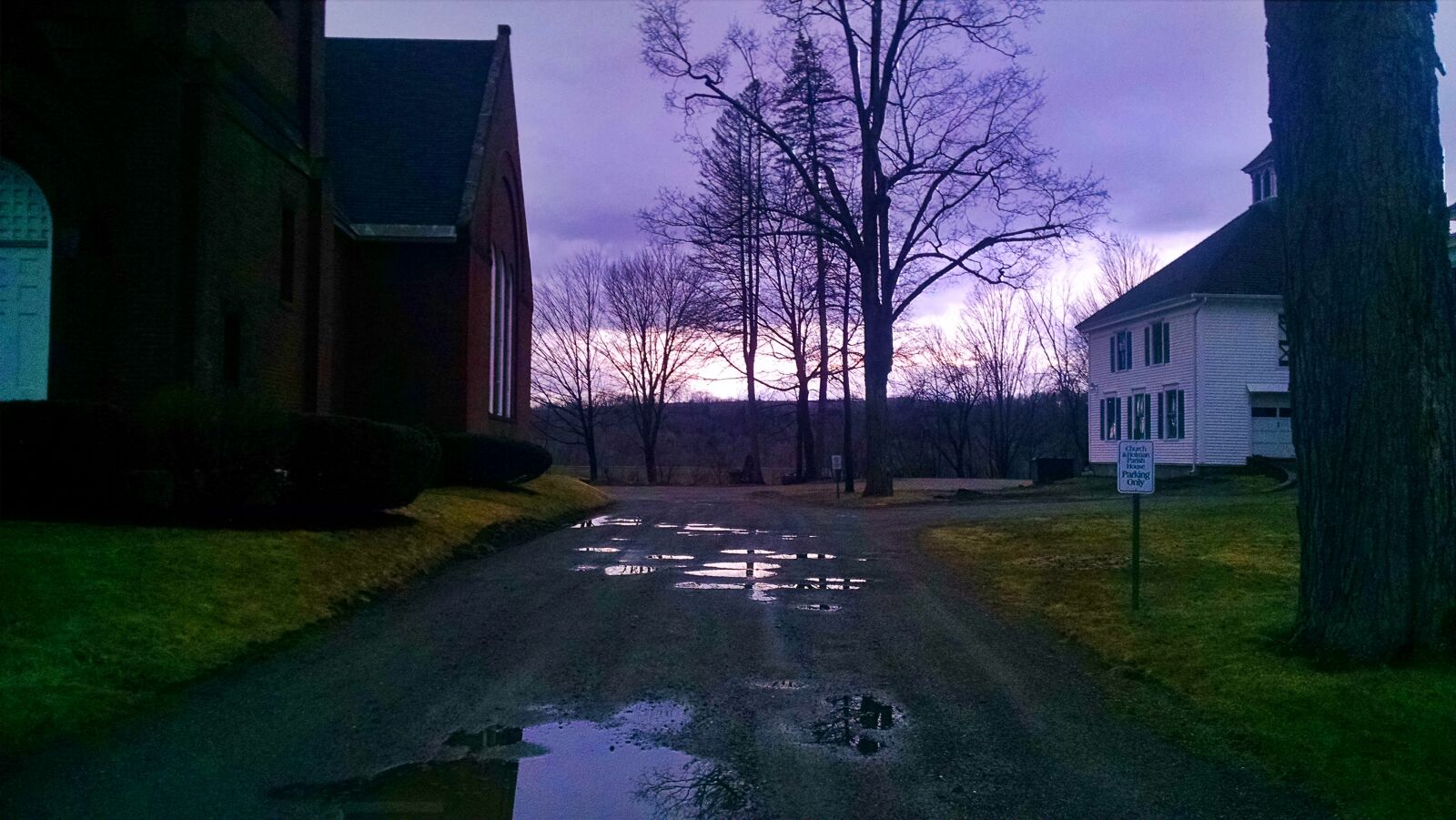 Motorola Moto X (1st Gen) sample photo. Puddles, rain, reflections, sky photography