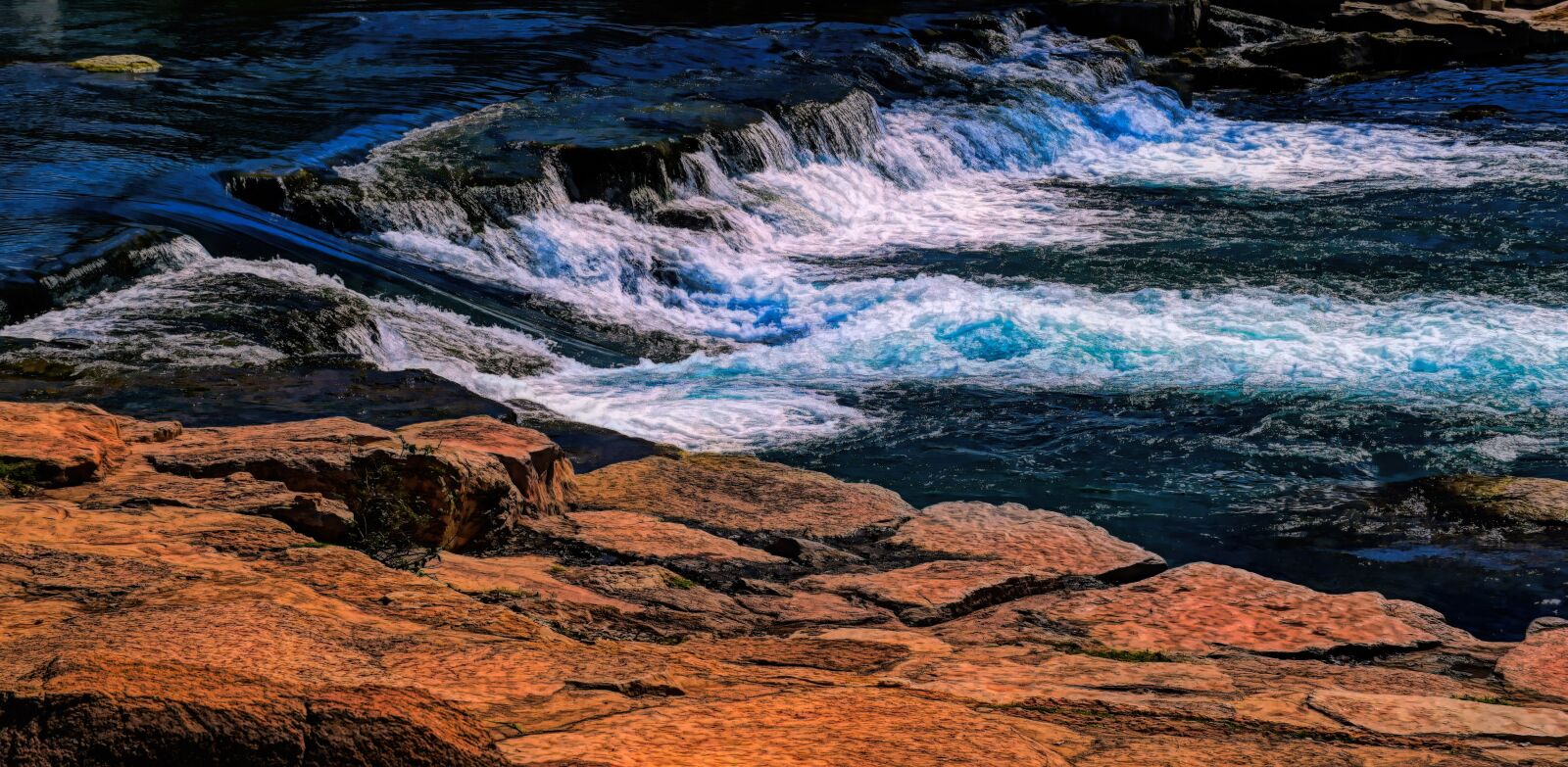 Nikon D5500 sample photo. River, rapids, nature photography