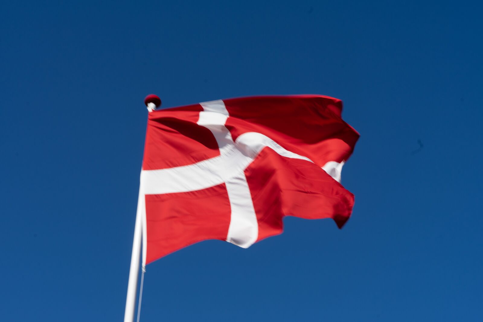 Sony a7 II + Sony FE 24-240mm F3.5-6.3 OSS sample photo. Dannebrog, danish, flag photography