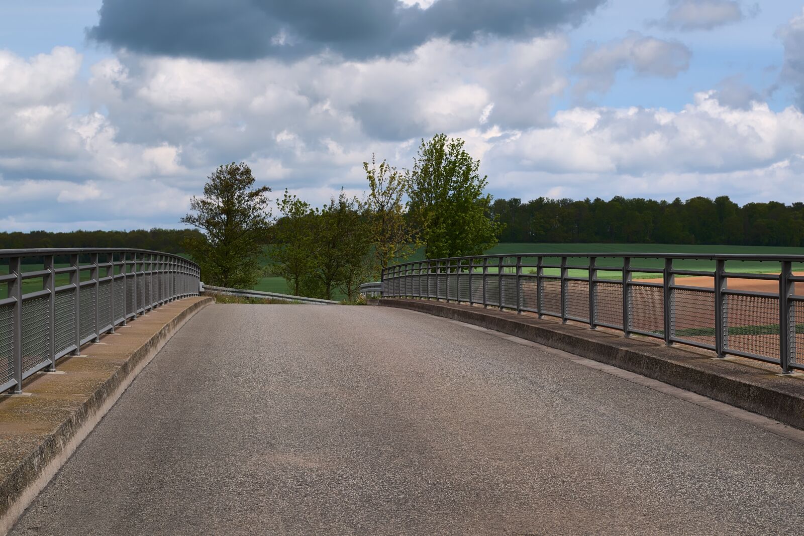Nikon D3300 sample photo. Bridge, railing, landscape photography