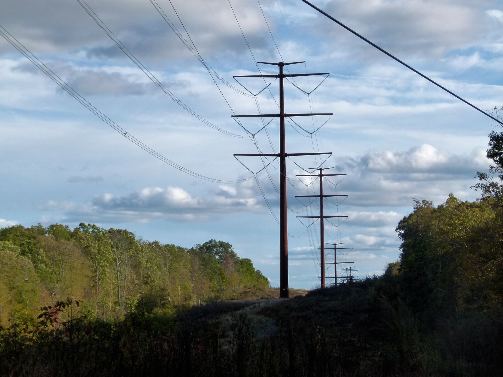 Panasonic Lumix DMC-FZ100 sample photo. High voltage, electricity, high photography