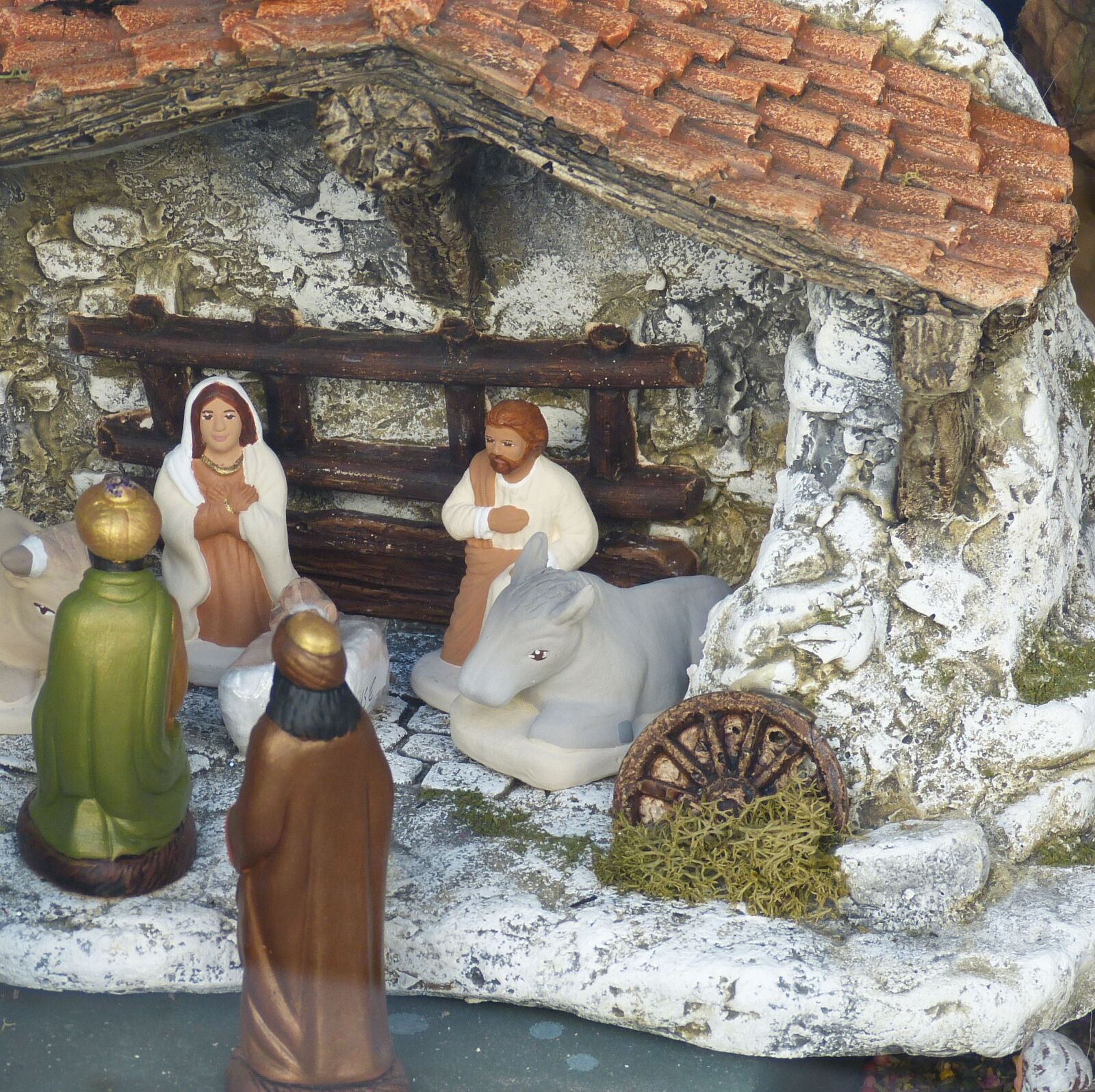 Panasonic Lumix DMC-FZ150 sample photo. Crib, christmas, nativity scene photography