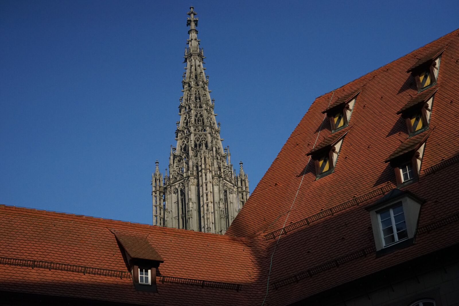 Sony a7 sample photo. Ulmer, münster, building photography