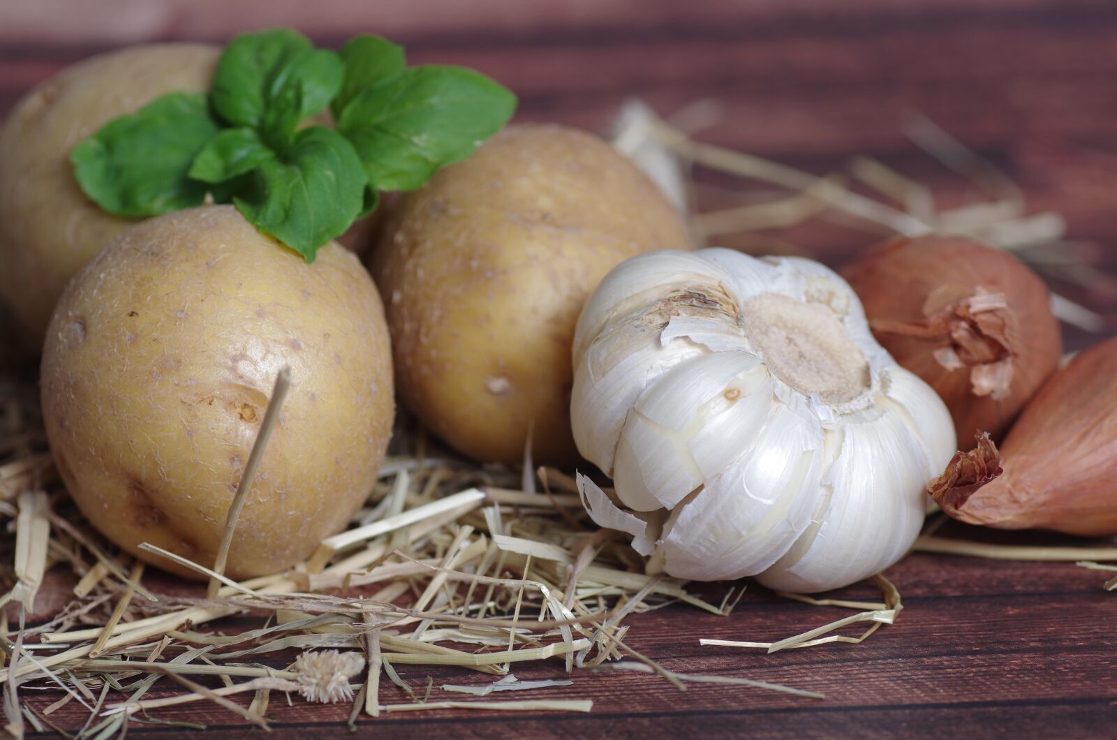 Pentax K-50 sample photo. Potatoes, potato, food photography