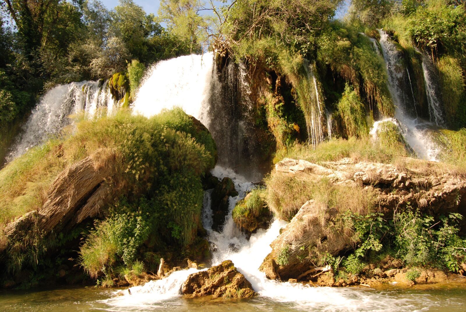 Nikon D80 sample photo. Waterfall, nature, river photography