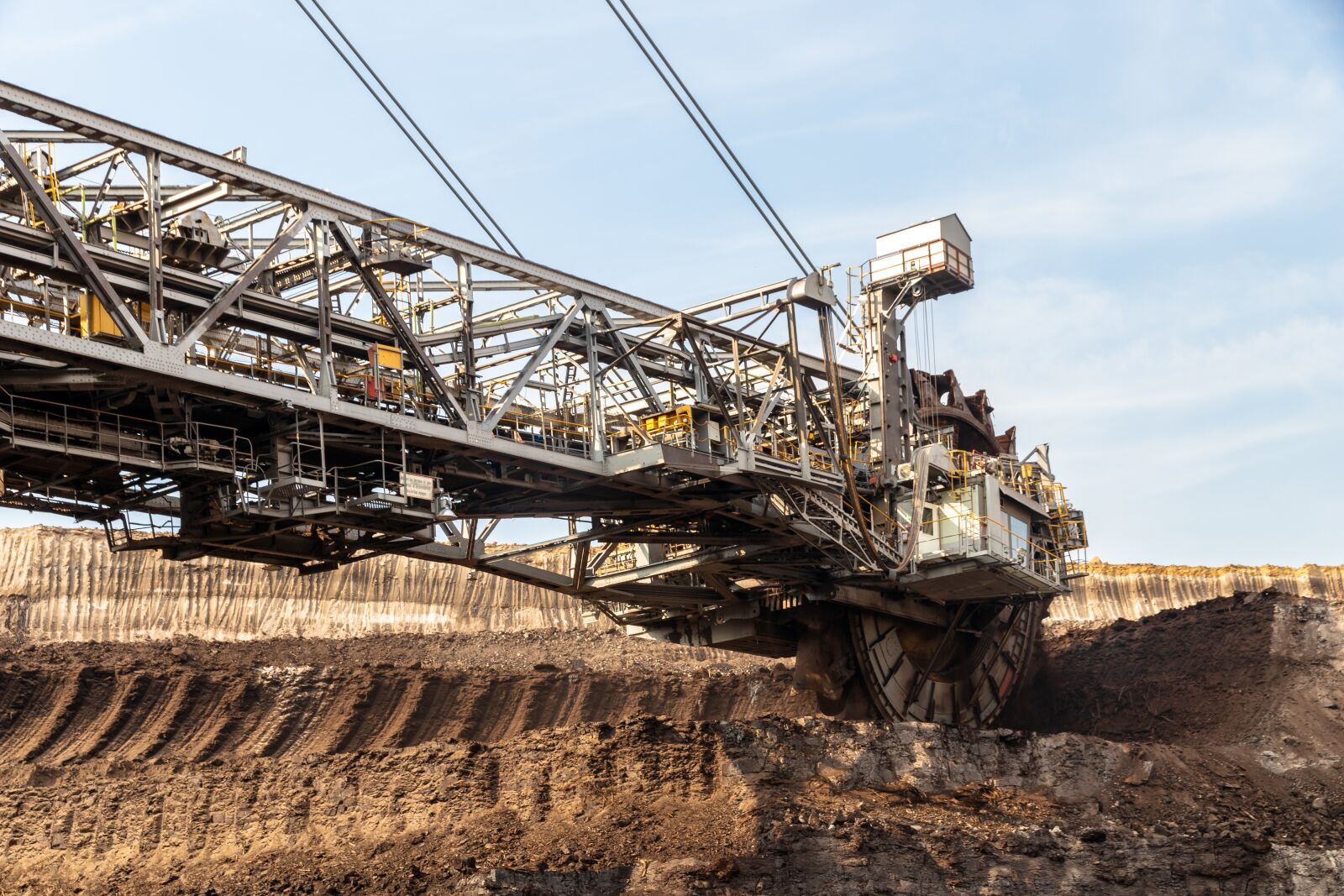 Canon EOS 80D sample photo. Open pit mining, carbon photography