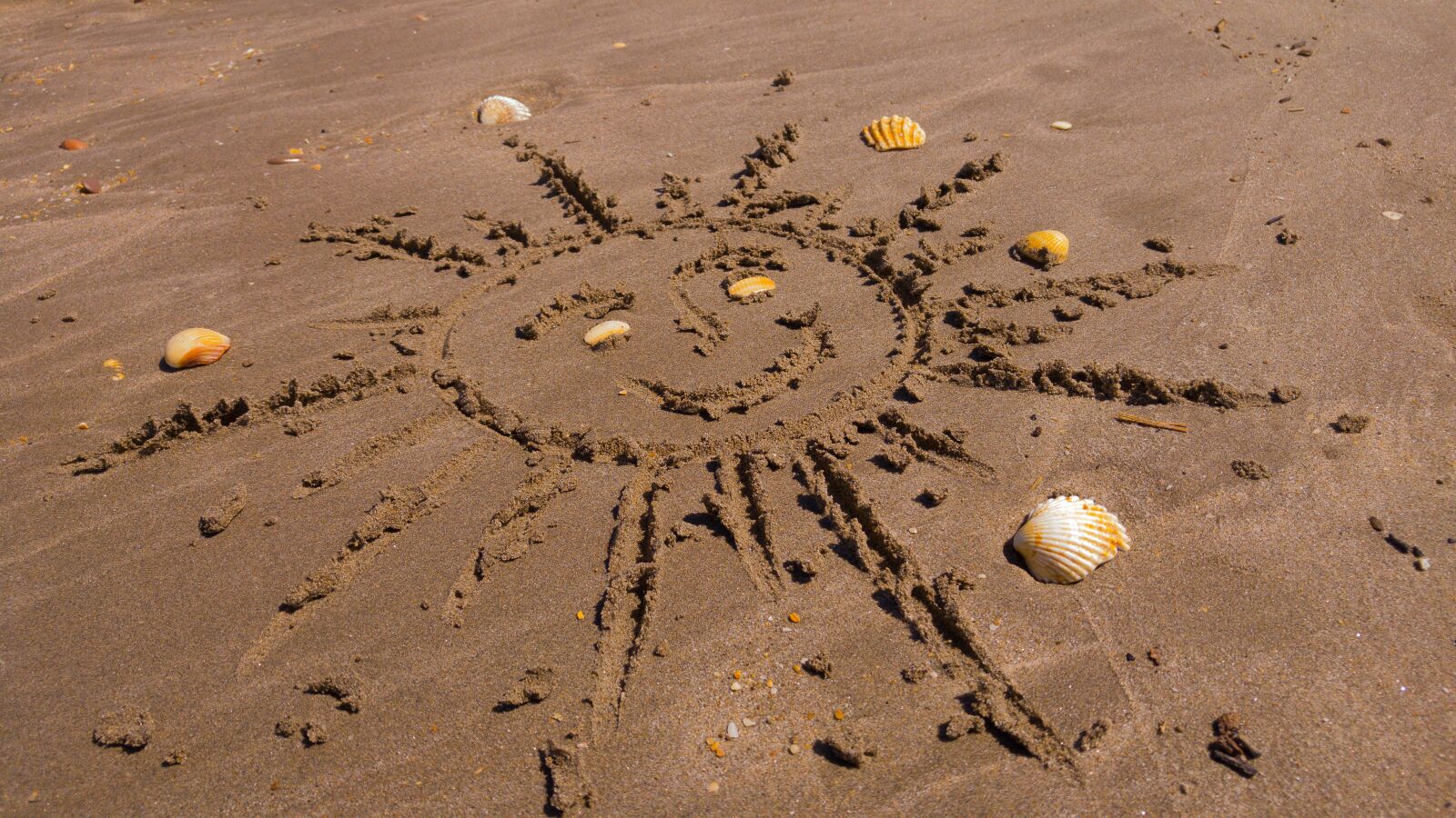 LG G4 sample photo. Sun, graphics, sand photography