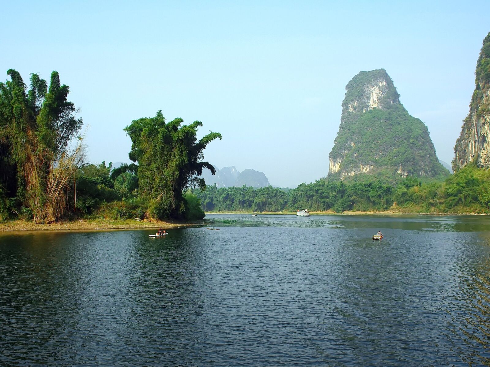 Pentax K200D sample photo. China, yangshuo, li river photography