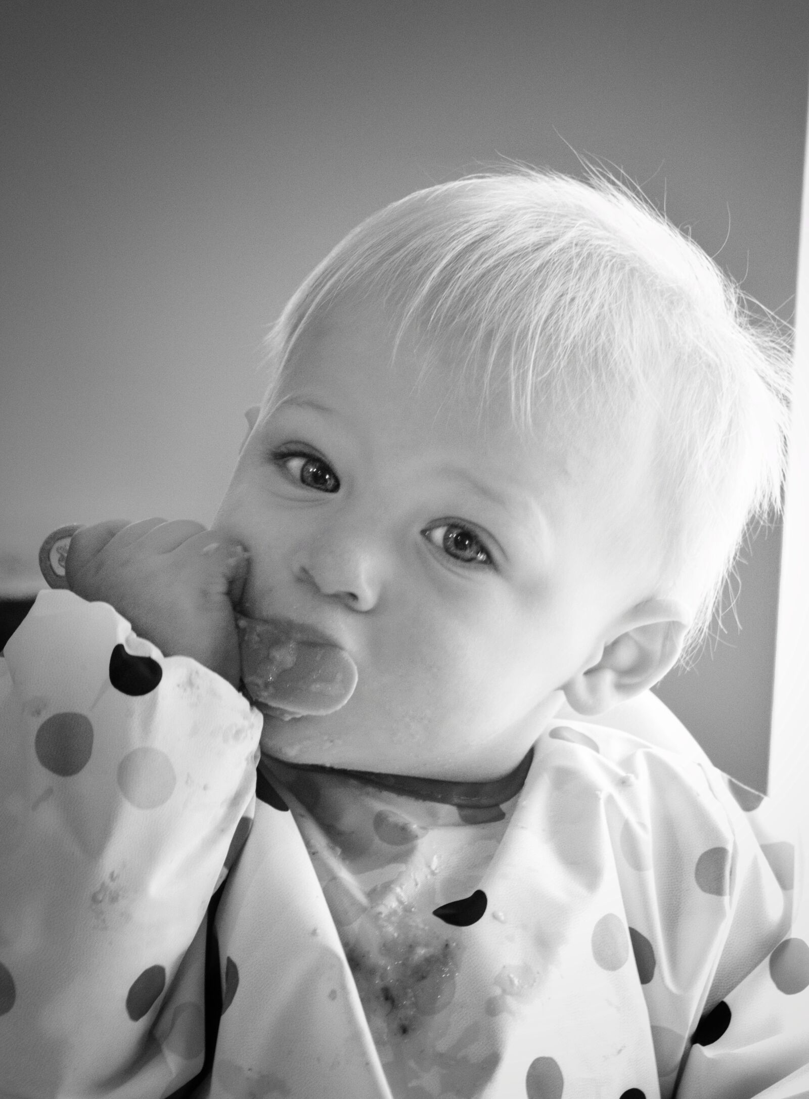 Nikon D3300 sample photo. Baby, eating, food photography