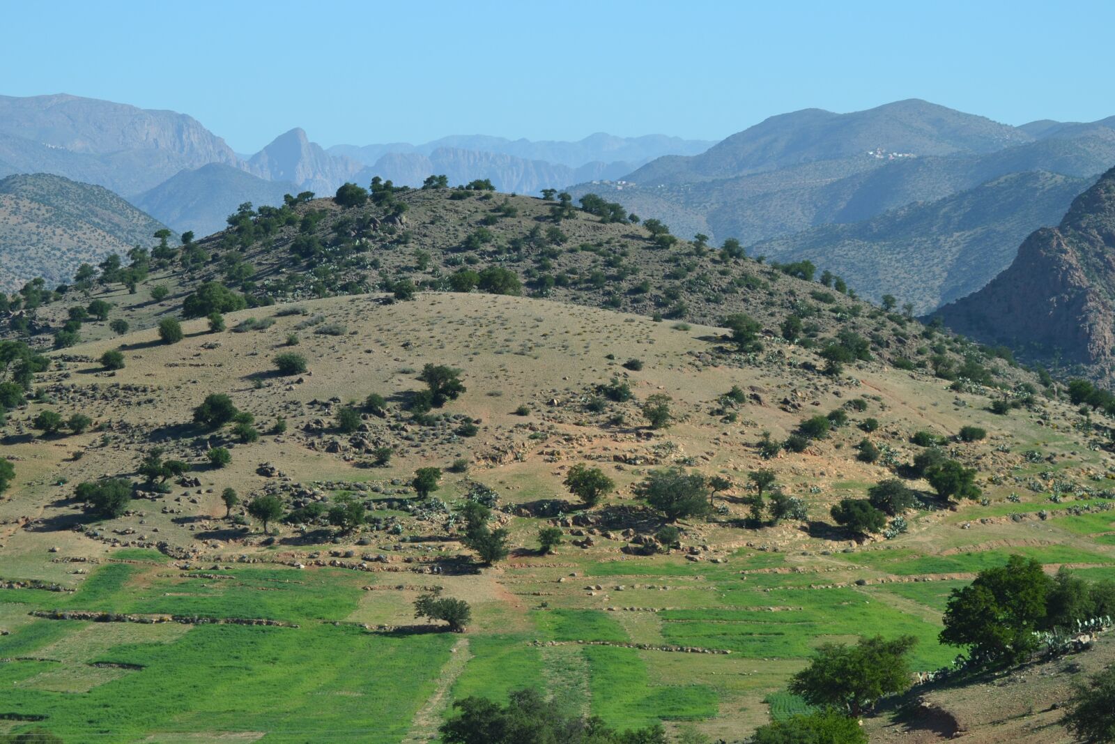 Nikon D3100 sample photo. Landscape, morocco, mountains photography