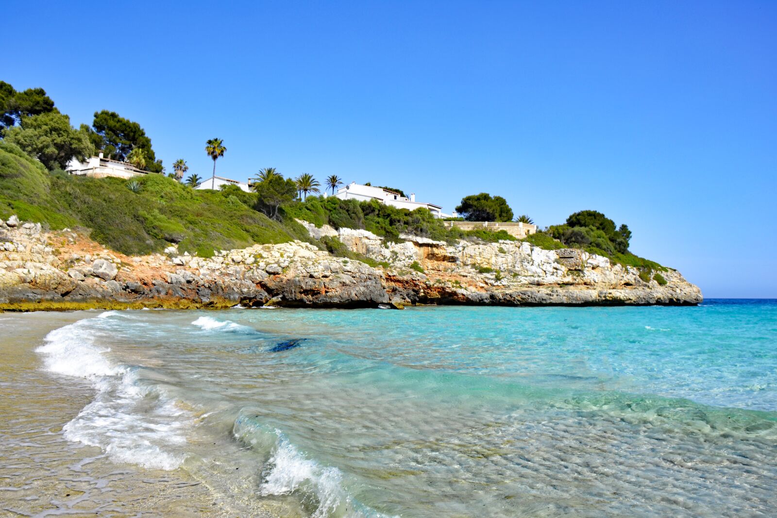 Nikon D3100 sample photo. Cala anguila, mallorca, balearic photography