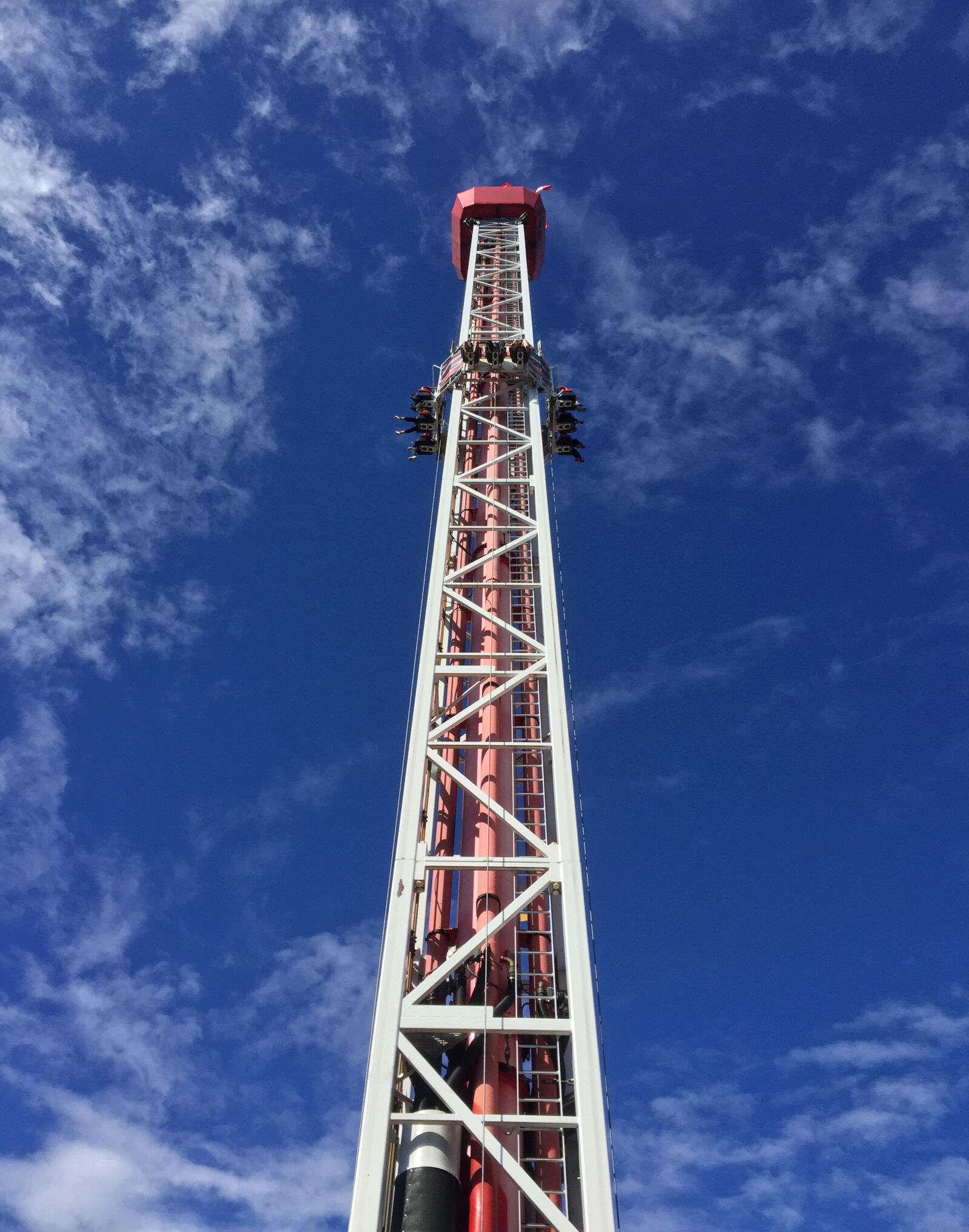 Apple iPhone 6 sample photo. Amusement, park, blue, skies photography