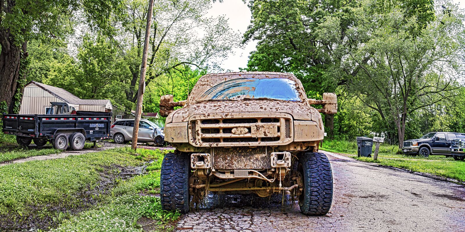 Nikon D3200 sample photo. Mud, muddy, dirty car photography